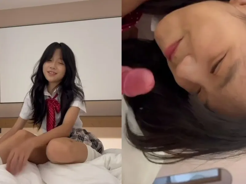 Em loli dễ thương mút củ khoải biến em thành con em đĩ dam dang p1